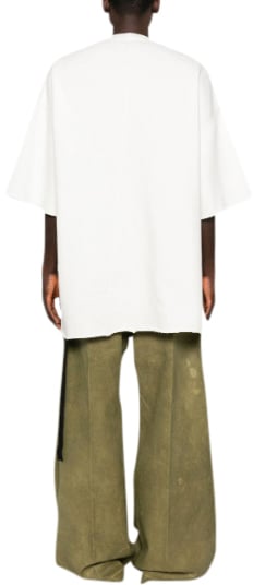 Rick Owens T-shirt Tommy T Milk/pearl Wit