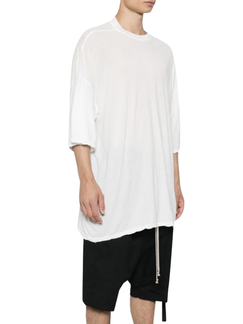 Rick Owens T-shirt Tommy T Milk Wit