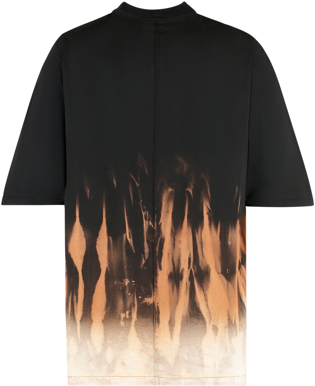 Rick Owens Cotton crew-neck T-shirt Zwart