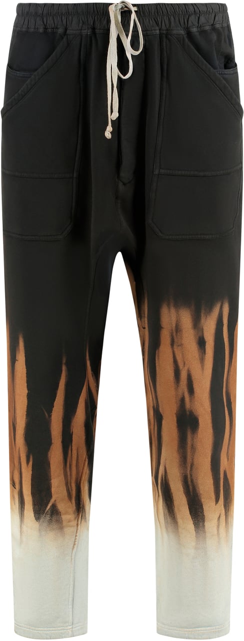 Rick Owens Cotton trousers Zwart