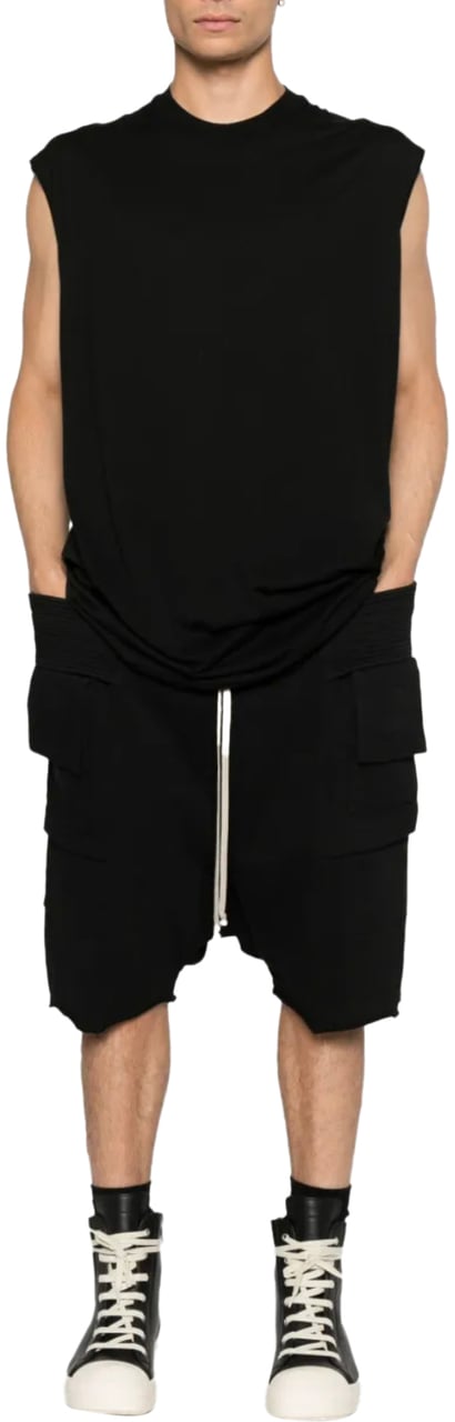 Rick Owens T-shirt Tarp T Black Zwart