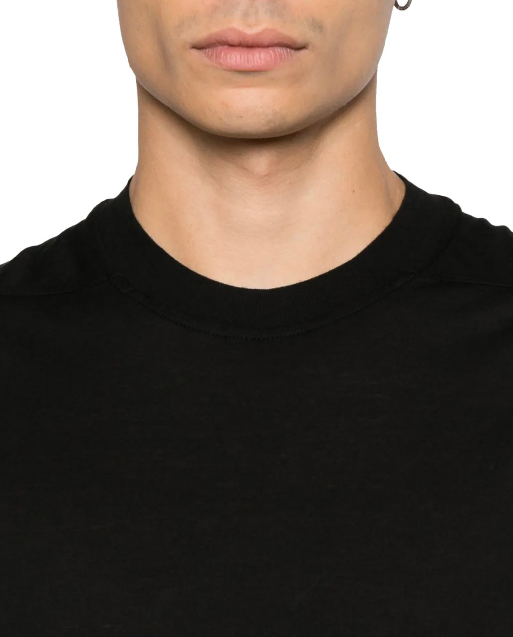 Rick Owens T-shirt Tarp T Black Zwart