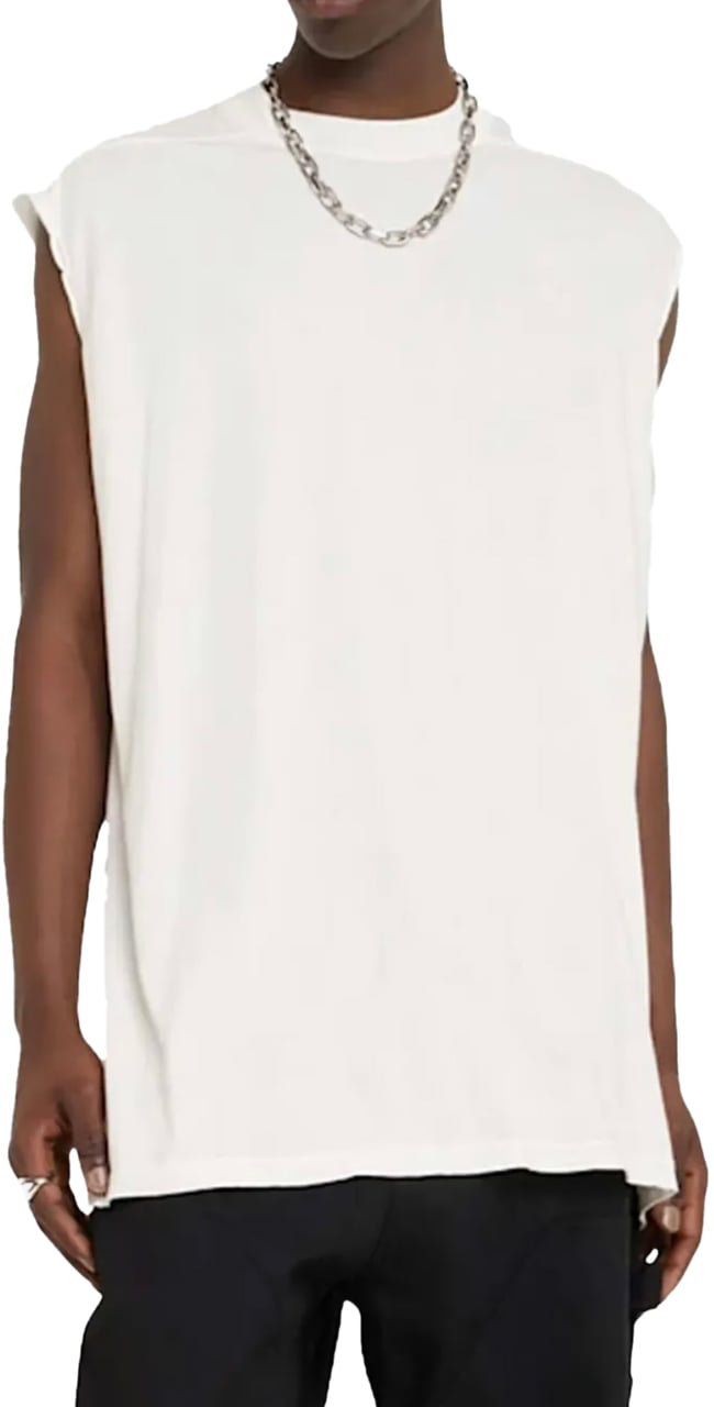 Rick Owens T-shirt Tarp T Milk Wit