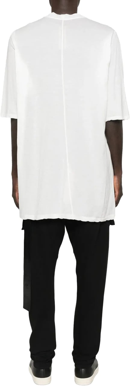 Rick Owens T-shirt Jumbo Ss T Milk Wit