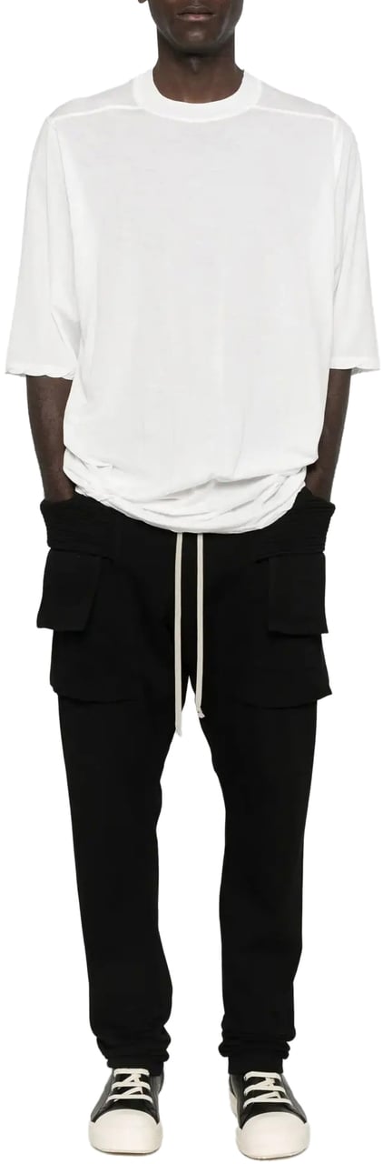 Rick Owens T-shirt Jumbo Ss T Milk Wit