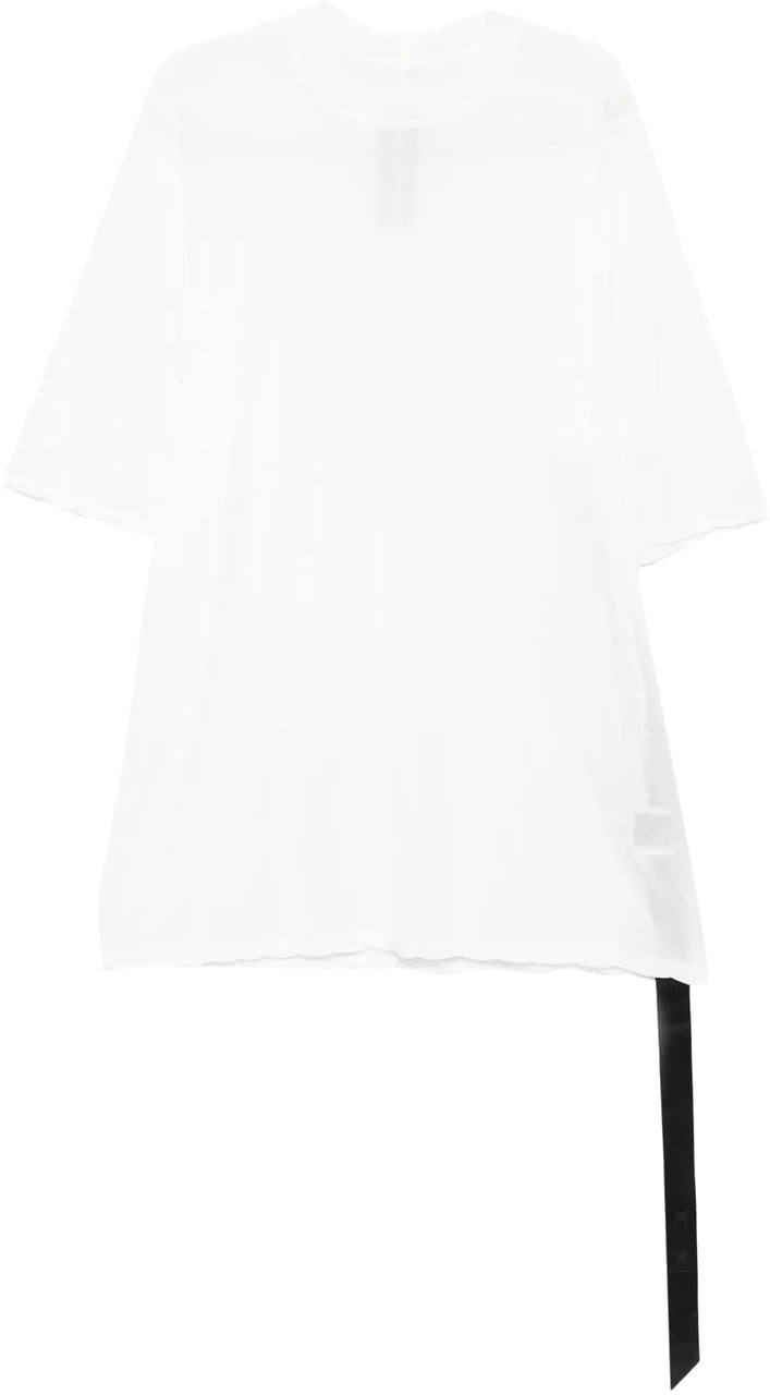 Rick Owens T-shirt Jumbo Ss T Milk Wit