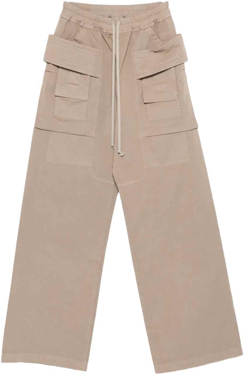 Rick Owens Creatch Wide Cargo Drawstring Dirty Pearl Divers