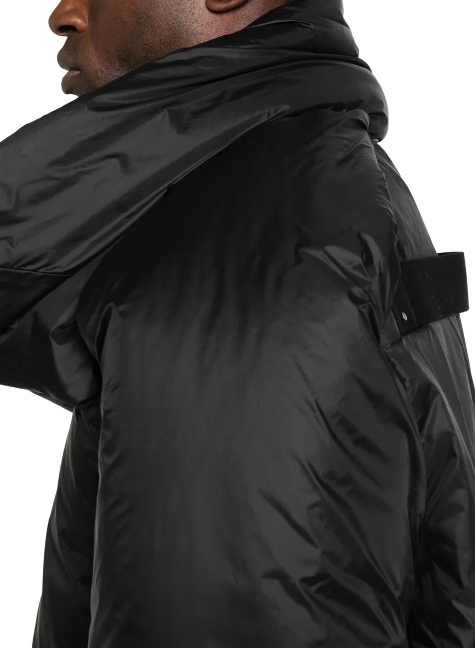 Rick Owens Convertible Jacket Black Zwart