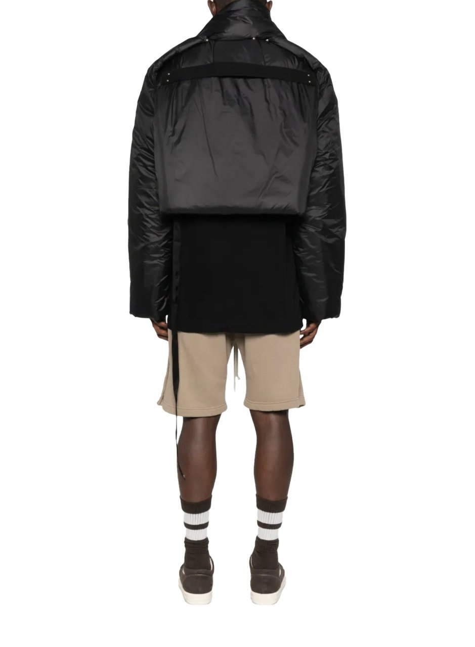 Rick Owens Convertible Jacket Black Zwart