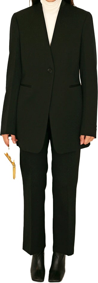 Rick Owens Lina Top Milk Velvet Wit