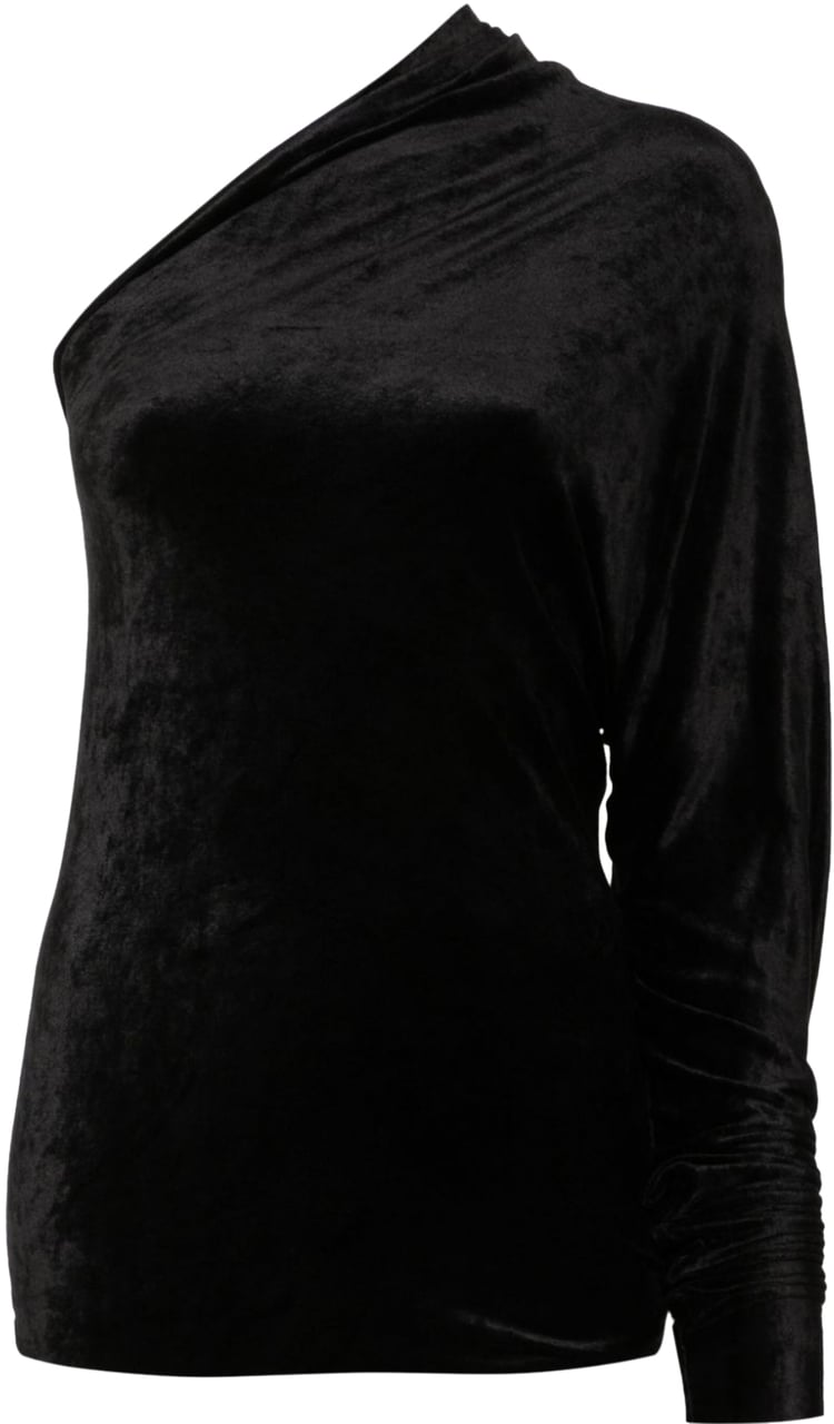 Rick Owens Diana Top Black Zwart