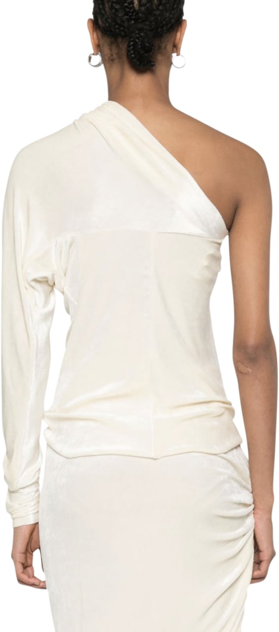 Rick Owens Diana Top Champagne Wit