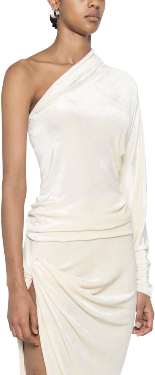 Rick Owens Diana Top Champagne Wit