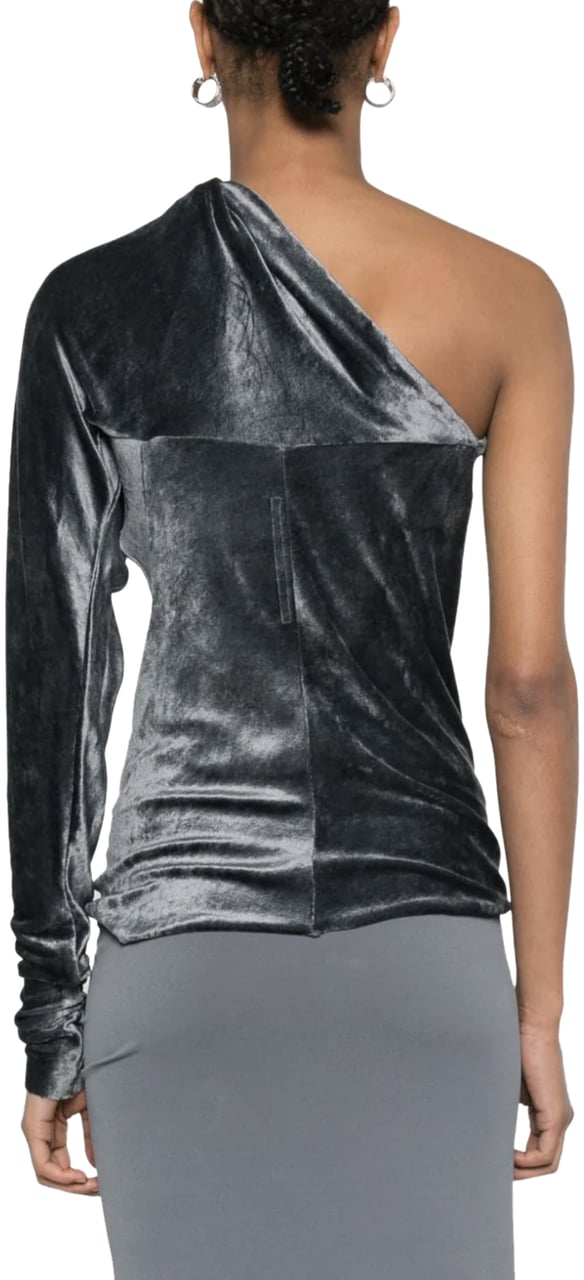 Rick Owens Diana Top Steel Blauw