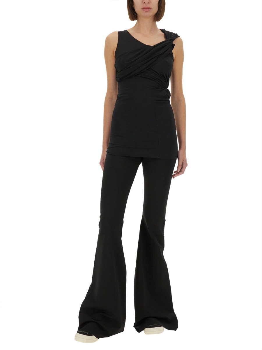 Rick Owens lilies TOP "SAHARA" Zwart