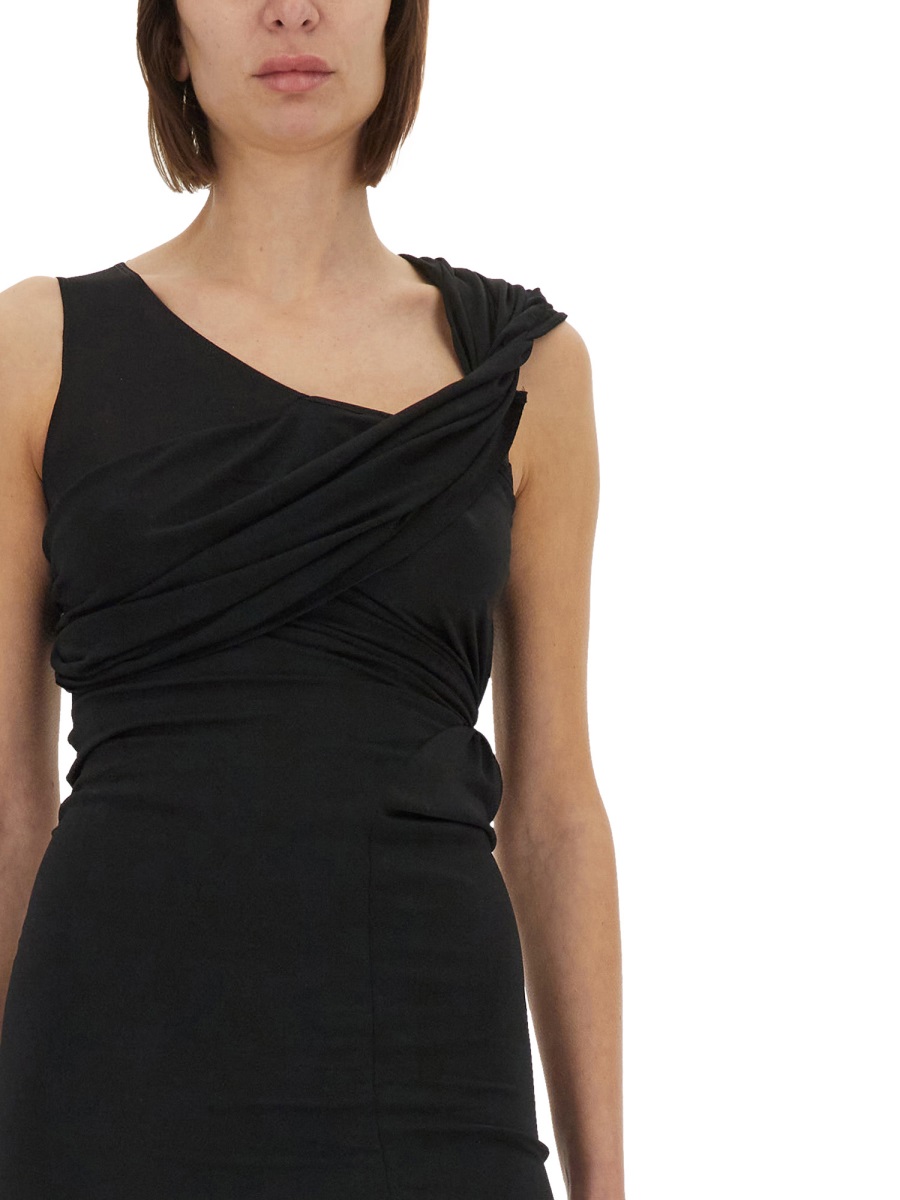 Rick Owens lilies TOP "SAHARA" Zwart