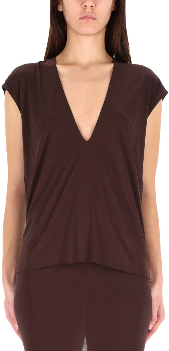 Rick Owens lilies T-SHIRT "DYLAN" Bruin