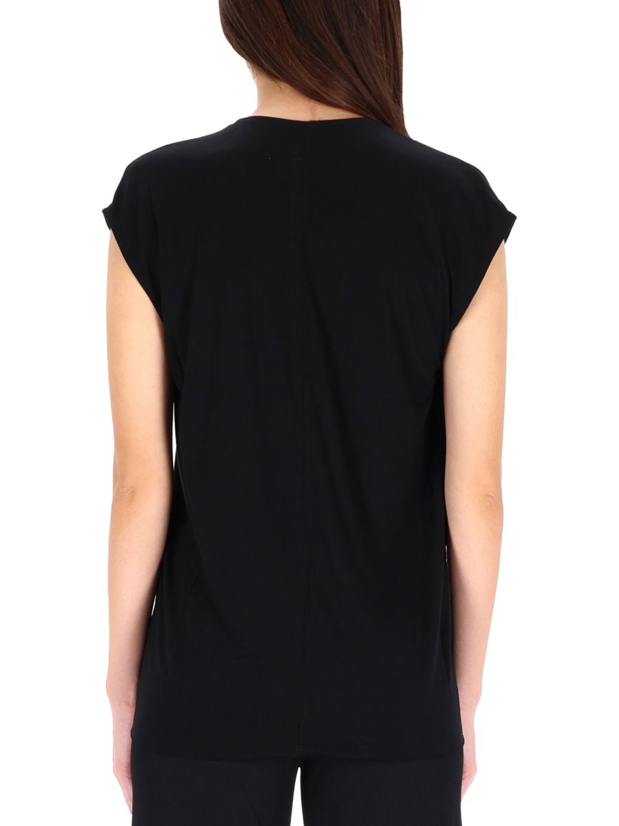 Rick Owens lilies T-SHIRT "DYLAN" Zwart