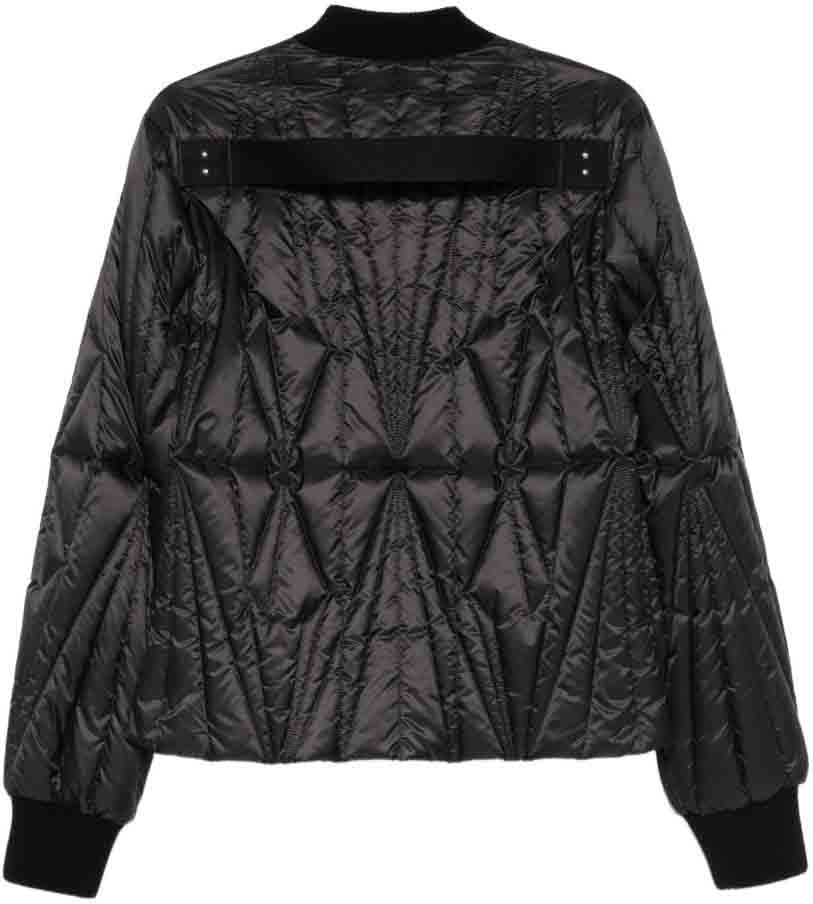 Rick Owens Coats Black Zwart