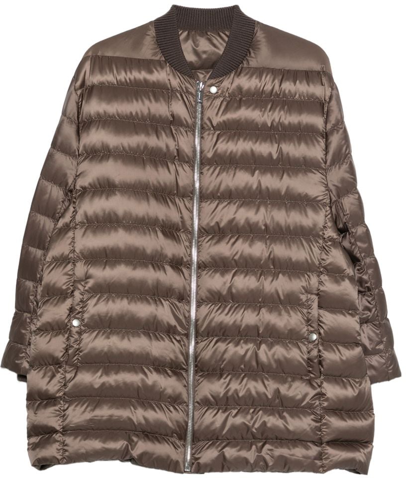 Rick Owens Coats Brown Taupe