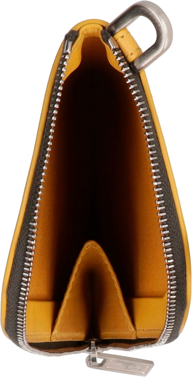 Rick Owens Leather wallet Geel