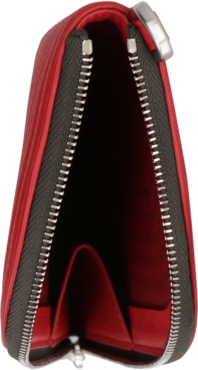 Rick Owens Leather wallet Rood