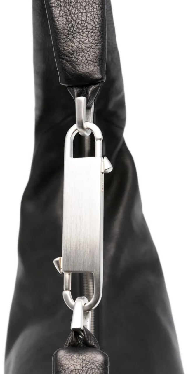 Rick Owens Cropped Gemini Bag Zwart