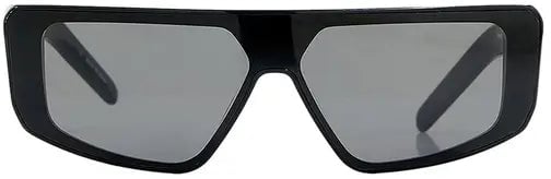 Rick Owens SUNGLASSES PERFORMA BLK TEMPLE/BLK LENS Zwart