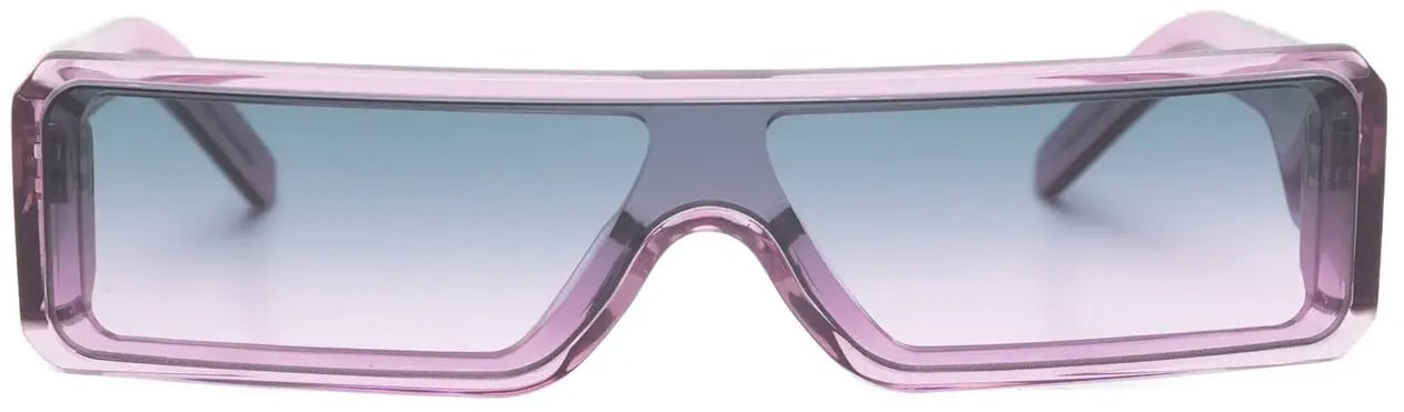 Rick Owens Sunglasses Gethshades Violet Temple/violet Degrade Lens Roze