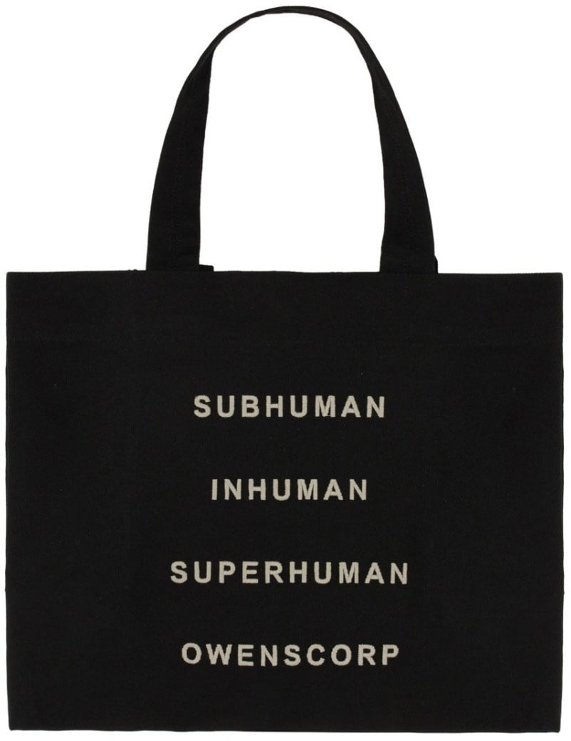 Rick Owens Beach Tote Bag Zwart