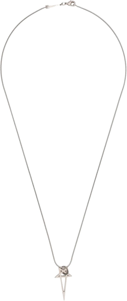 Rick Owens Pentagram Charm Palladio Zilver