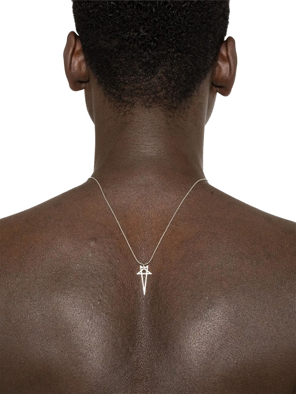 Rick Owens Pentagram Charm Palladio Zilver