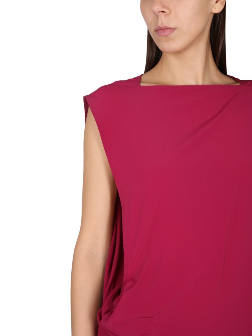 Rick Owens Edfu Dress Rood