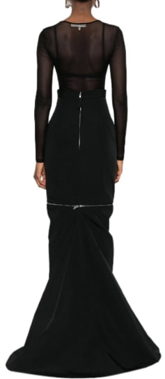 Rick Owens Gonna Headon Skirt Black Zwart