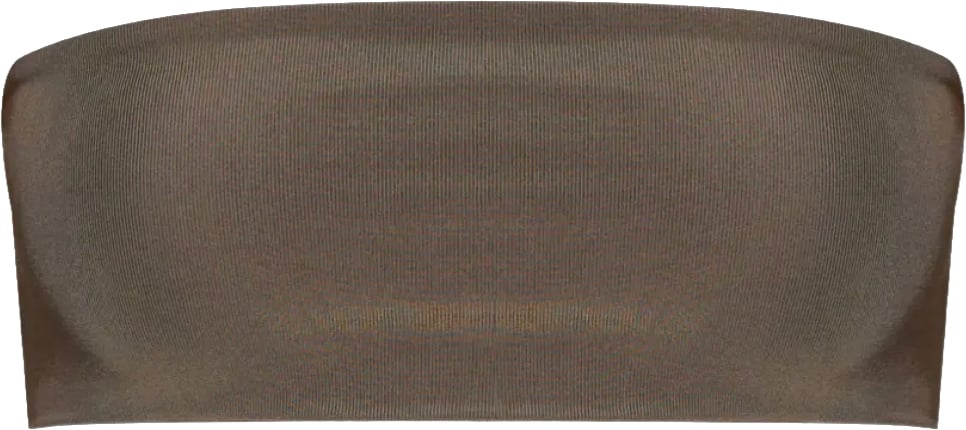 Rick Owens Top Bandeau Dust Bruin