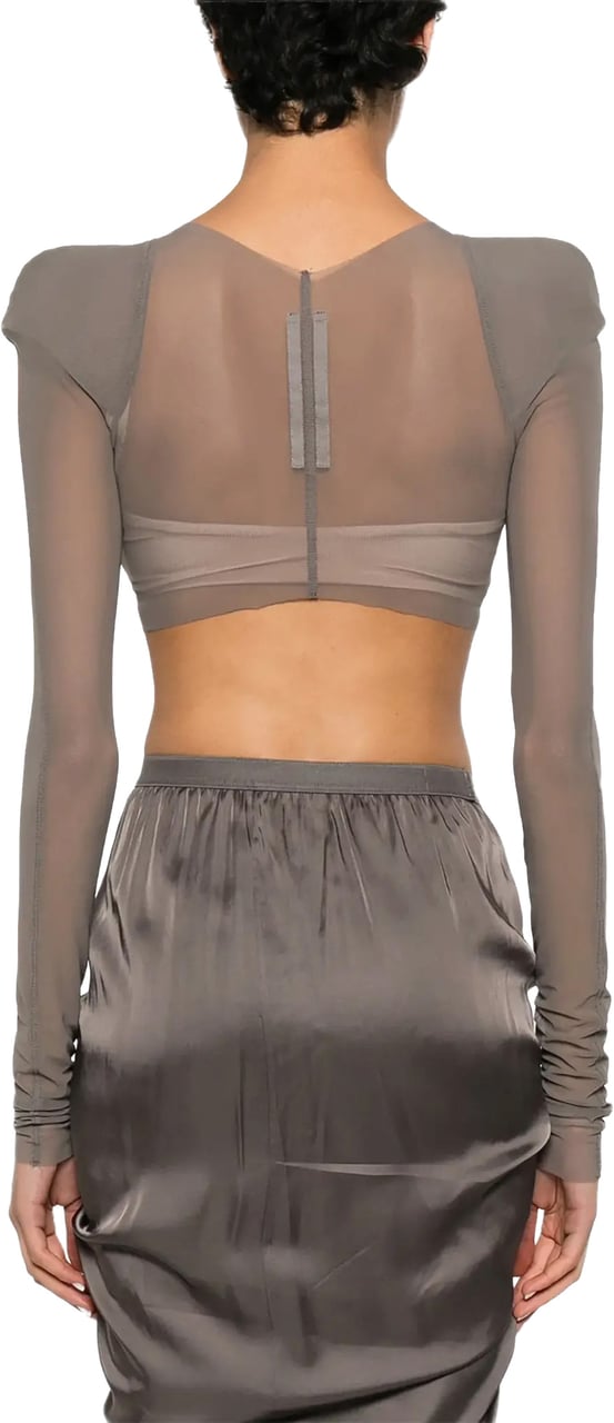 Rick Owens T-shirt Helm Top Dust Bruin