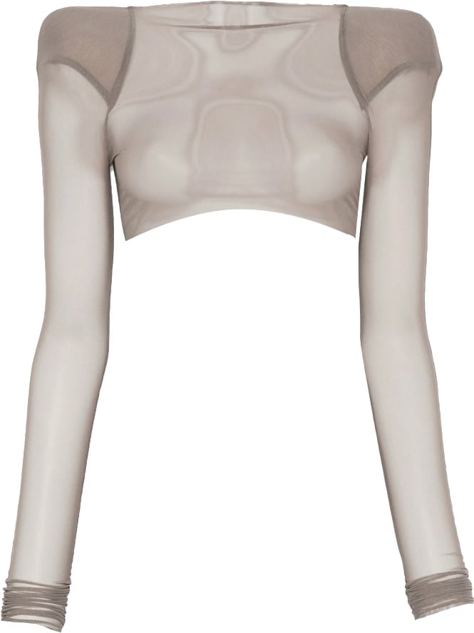 Rick Owens T-shirt Helm Top Dust Bruin