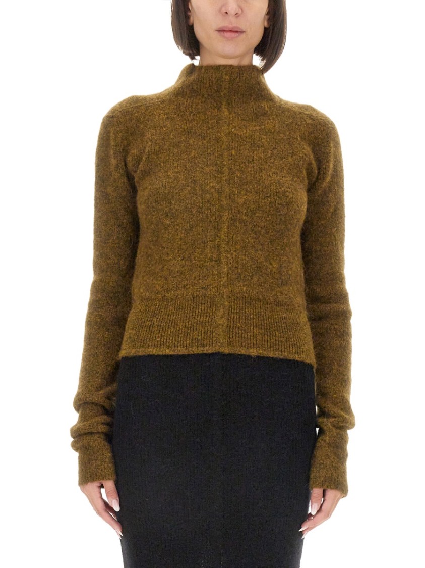 Rick Owens Turtleneck Shirt Bruin