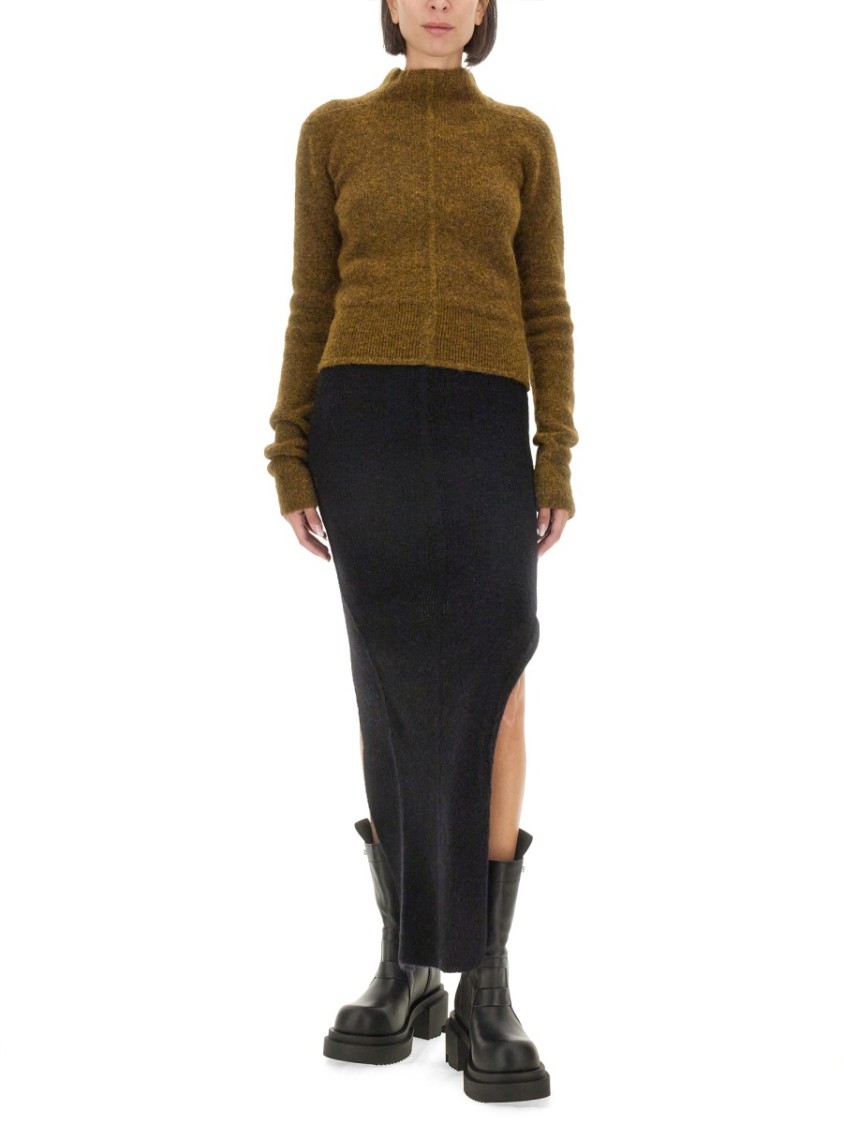 Rick Owens Turtleneck Shirt Bruin