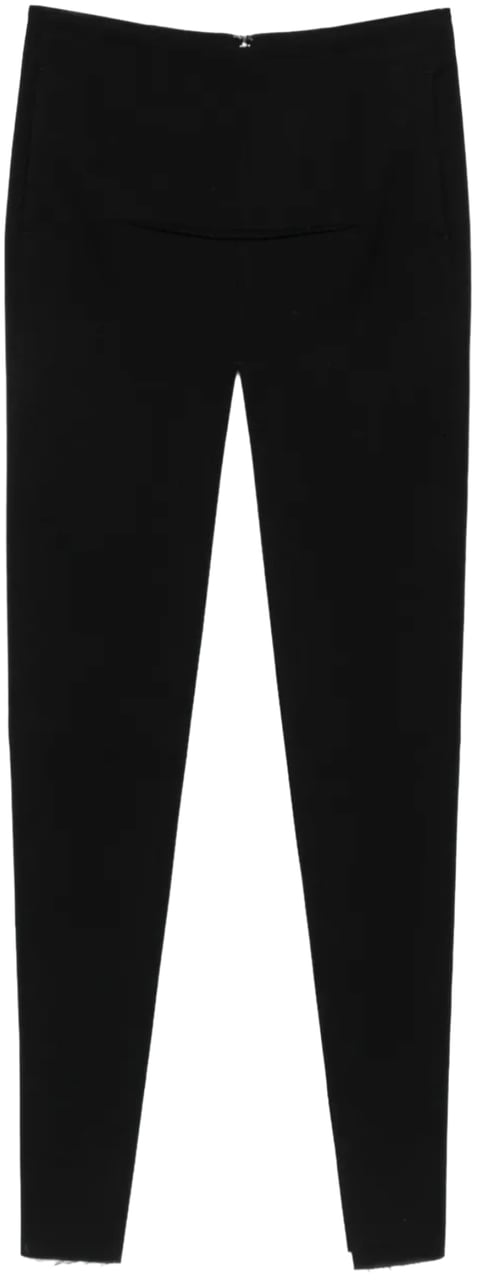 Rick Owens Sliced Skirt Black Zwart