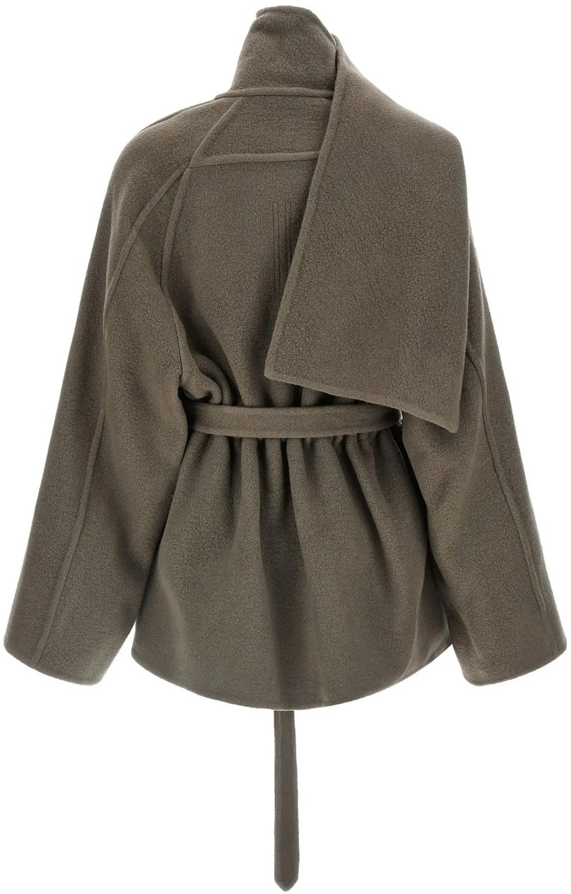 Rick Owens Scarf Flight Dust Bruin