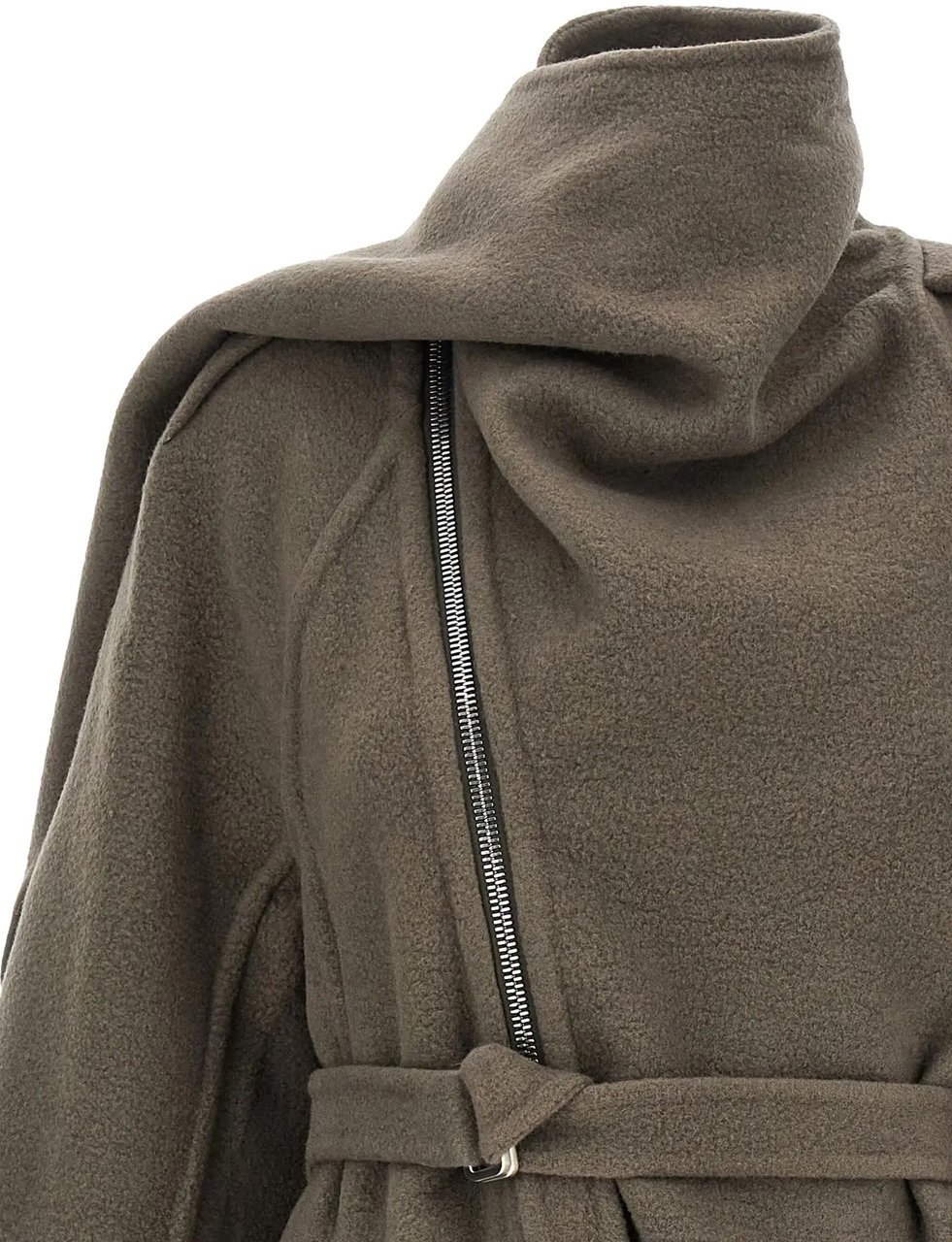 Rick Owens Scarf Flight Dust Bruin