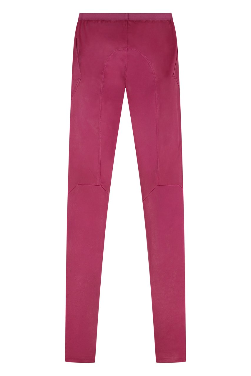 Rick Owens Leather leggings Roze