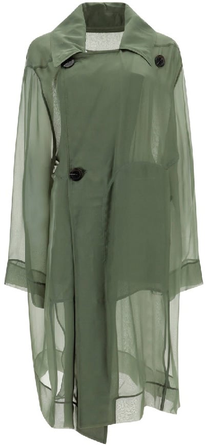 Rick Owens COAT Groen