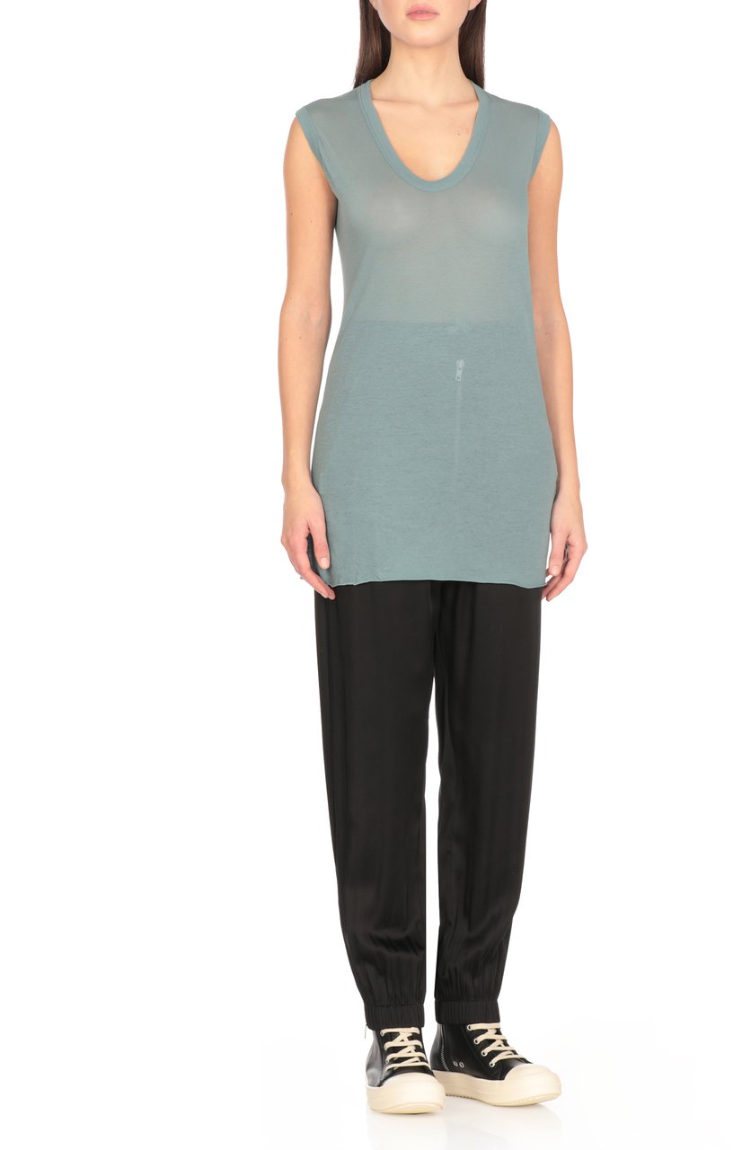 Rick Owens Top Light Blue Blauw