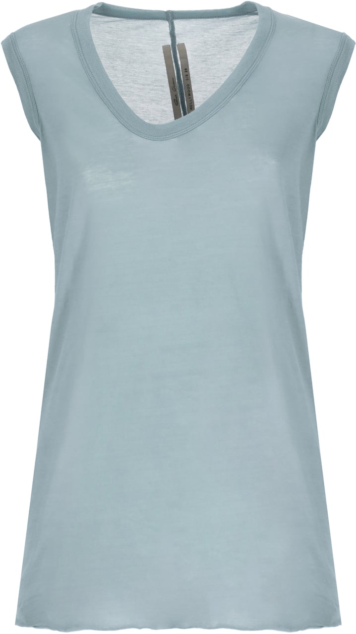Rick Owens Top Light Blue Blauw