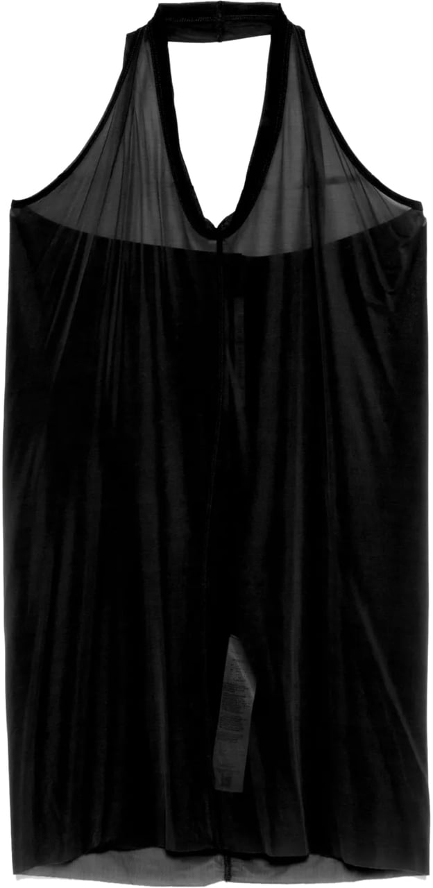 Rick Owens Top Halter T Black Zwart