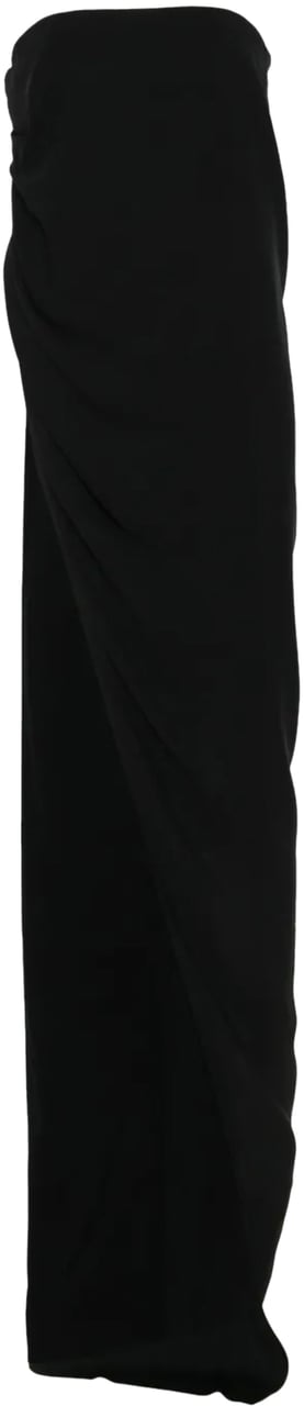 Rick Owens Top Lido Long Top Black Zwart