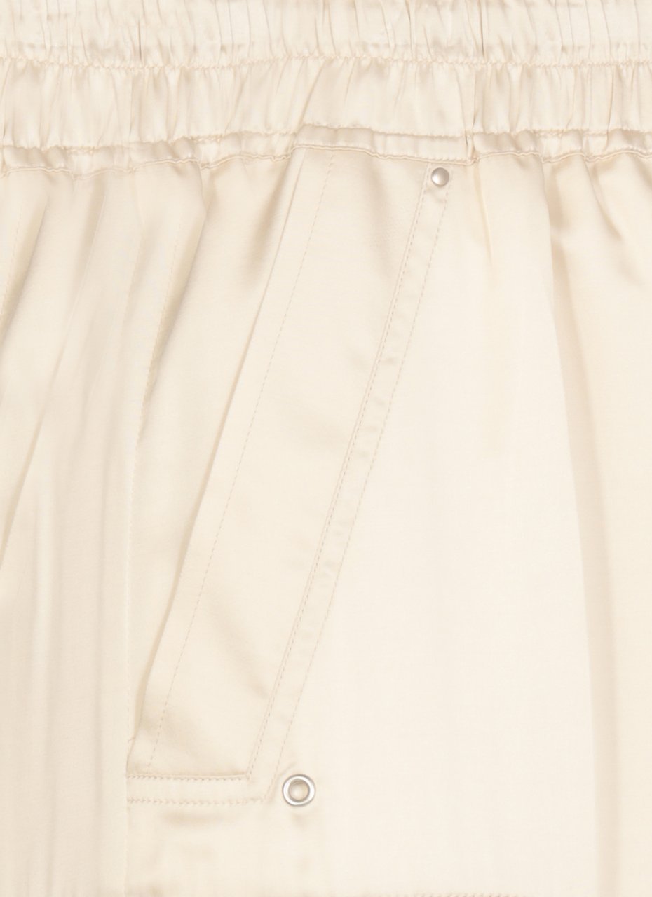 Rick Owens Trousers Ivory Wit
