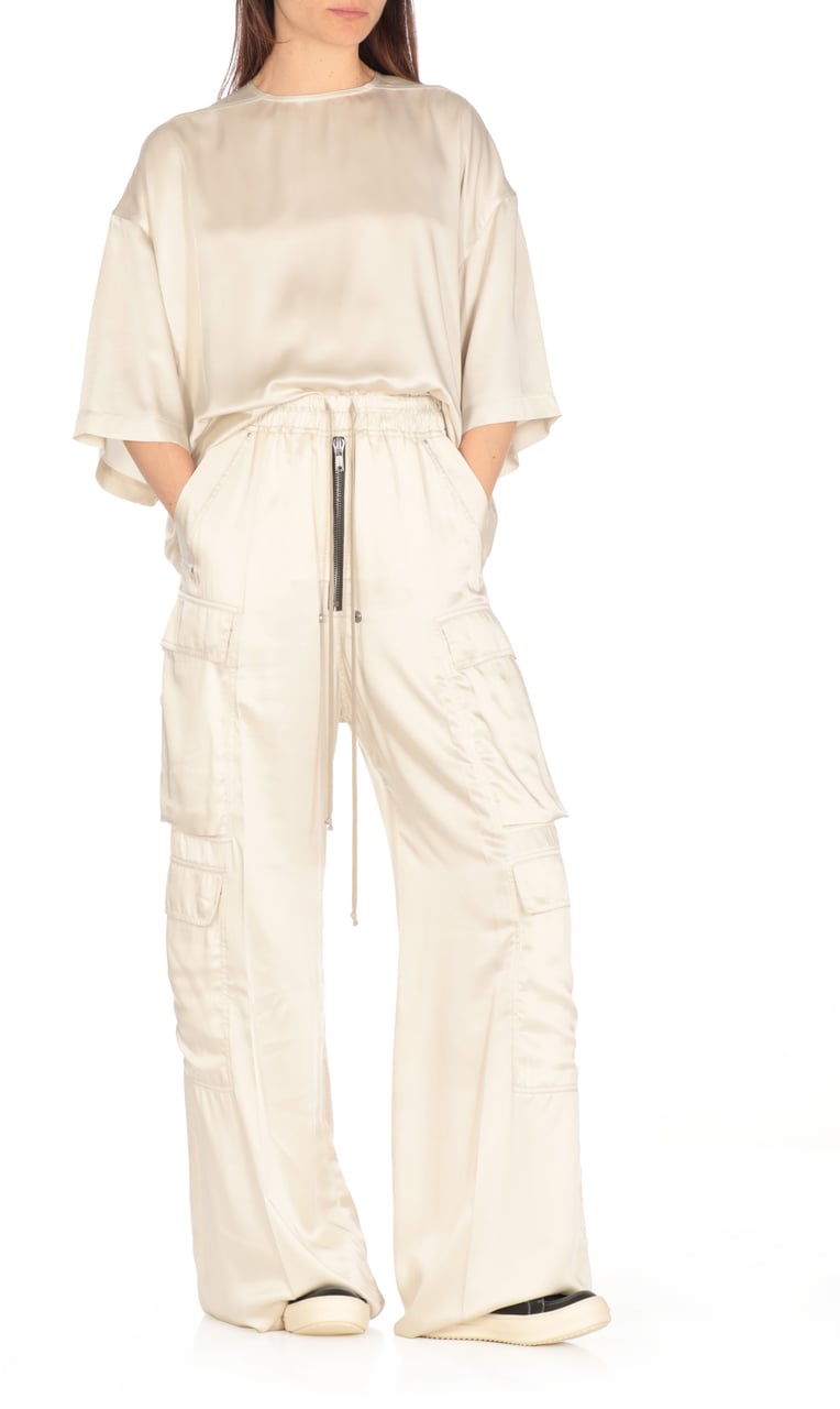 Rick Owens Trousers Ivory Wit
